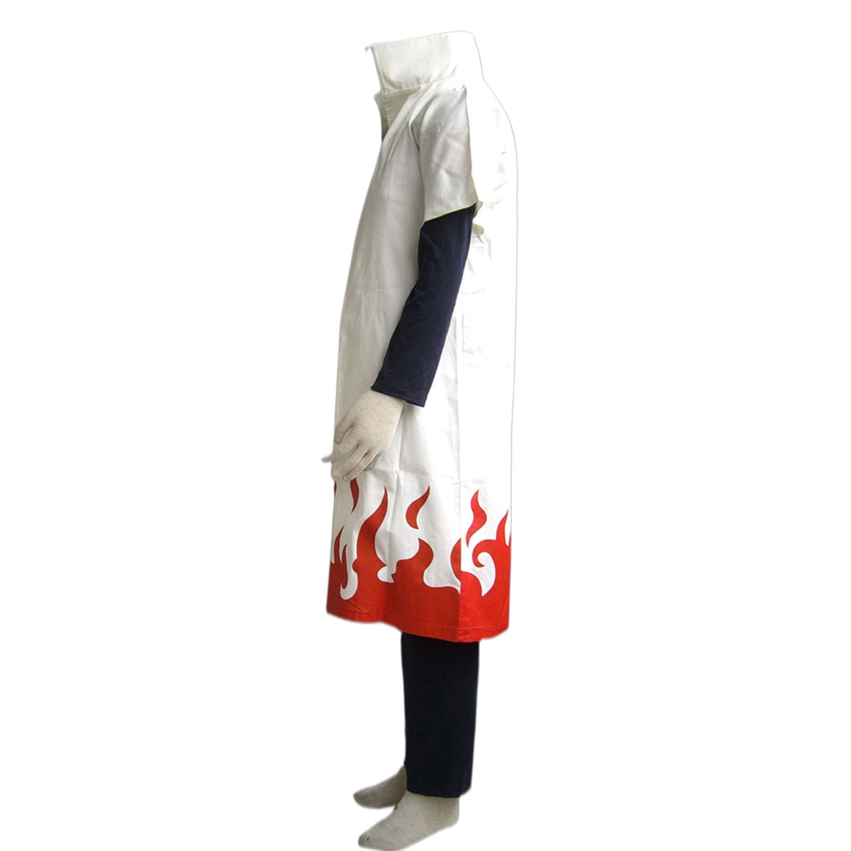 Anime Naruto Shippuden Namikaze Minato 4th Hokage Cosplay Costume Kit