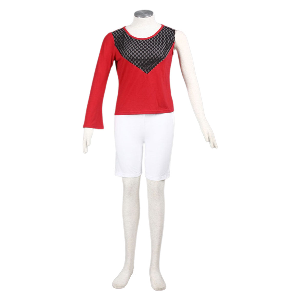 Anime Naruto Shippuden Yuuhi Kurenai Cosplay Costume Kit