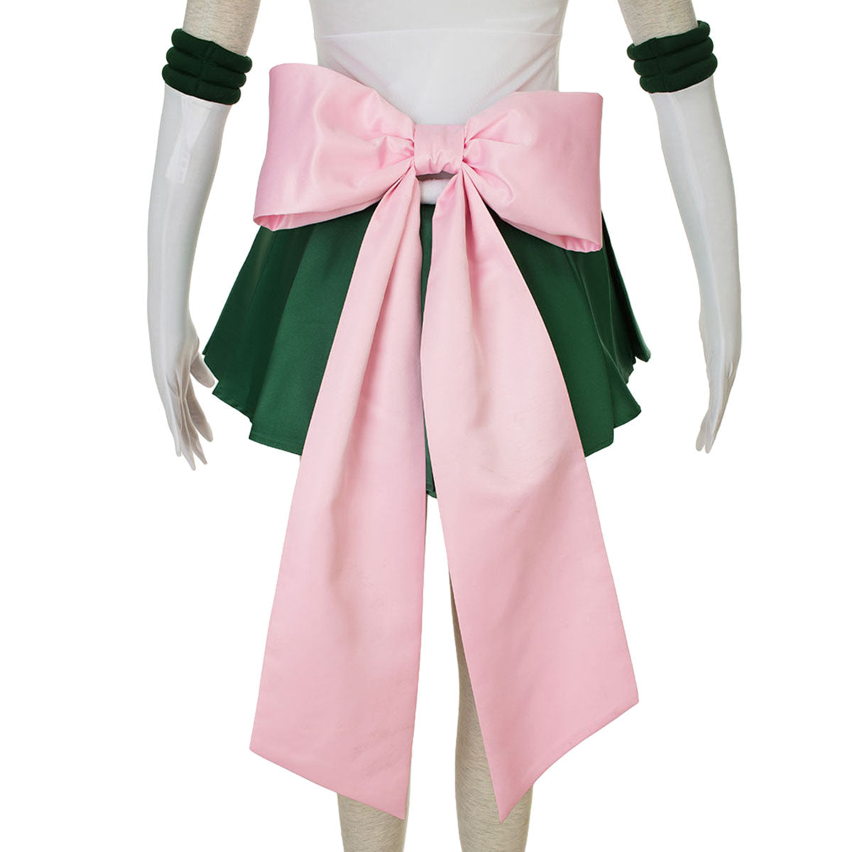 Sailor Moon Super S Sailor Jupiter Kino Makoto Cosplay Costume Kit with Accessories