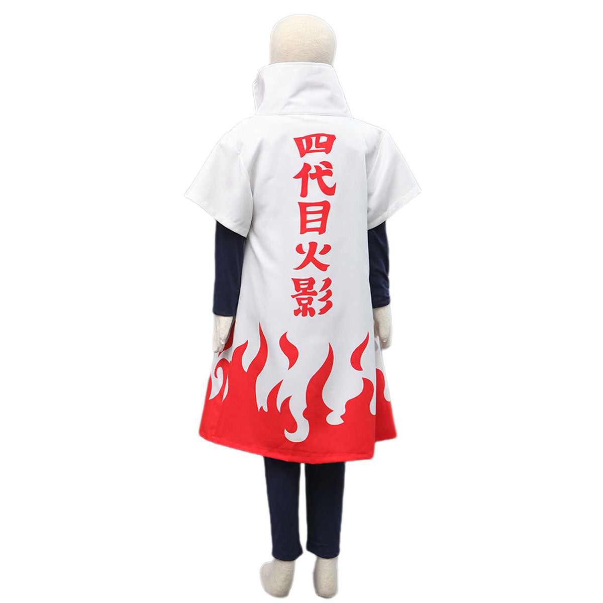 Anime Naruto Shippuden Namikaze Minato 4th Hokage Cosplay Costume Kit