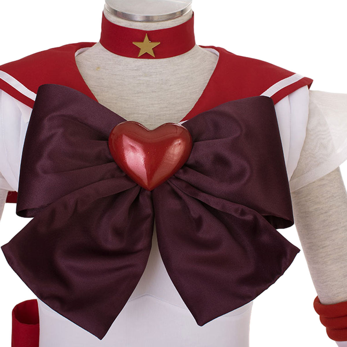 Sailor Moon Super S Sailor Mars Heino Rei Cosplay Costume Kit with Accessories