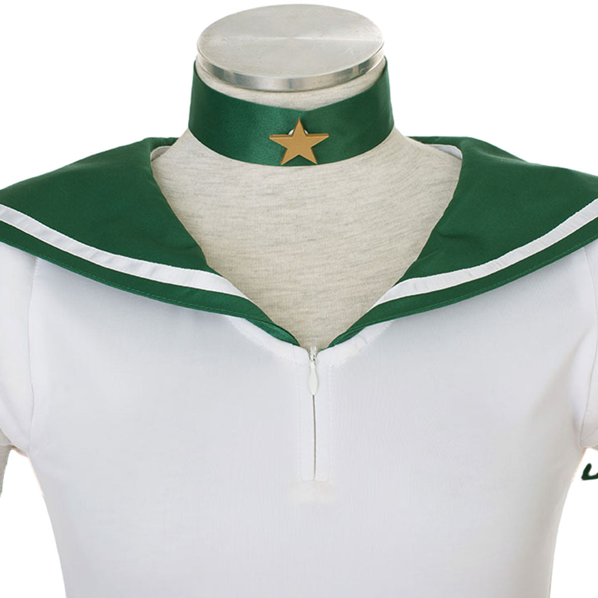 Sailor Moon Super S Sailor Jupiter Kino Makoto Cosplay Costume Kit with Accessories