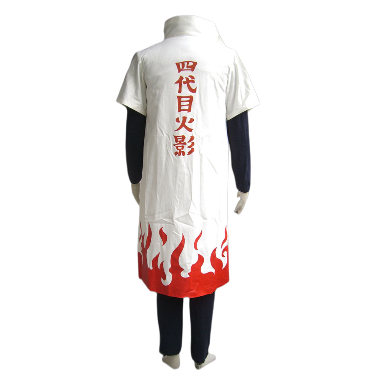 Anime Naruto Shippuden Namikaze Minato 4th Hokage Cosplay Costume Kit