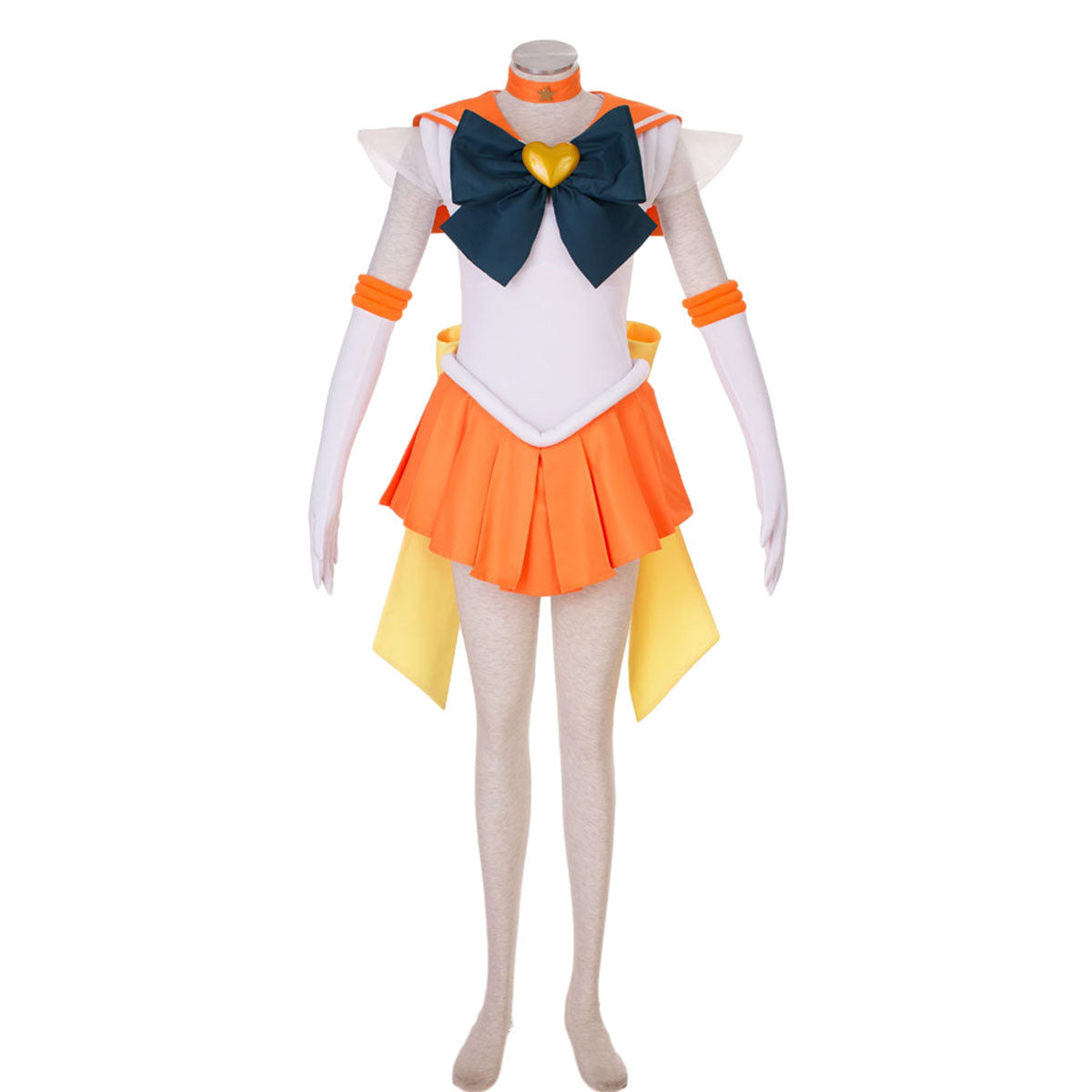 Sailor Moon Super S Sailor Venus Aino Minago Cosplay Costume Kit with Accessories