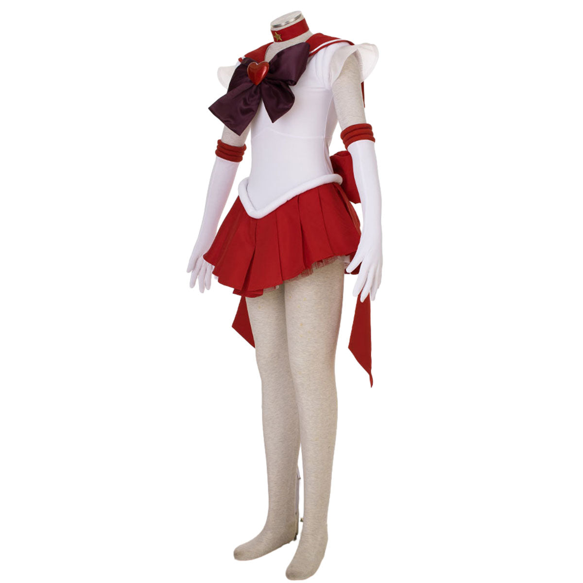 Sailor Moon Super S Sailor Mars Heino Rei Cosplay Costume Kit with Accessories