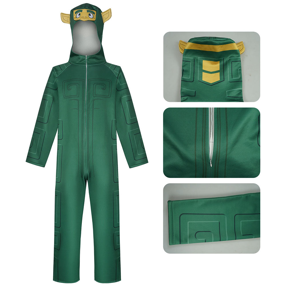 Movie Ne Zha 2 Costume Jiejie Shou Cosplay Jumpsuit