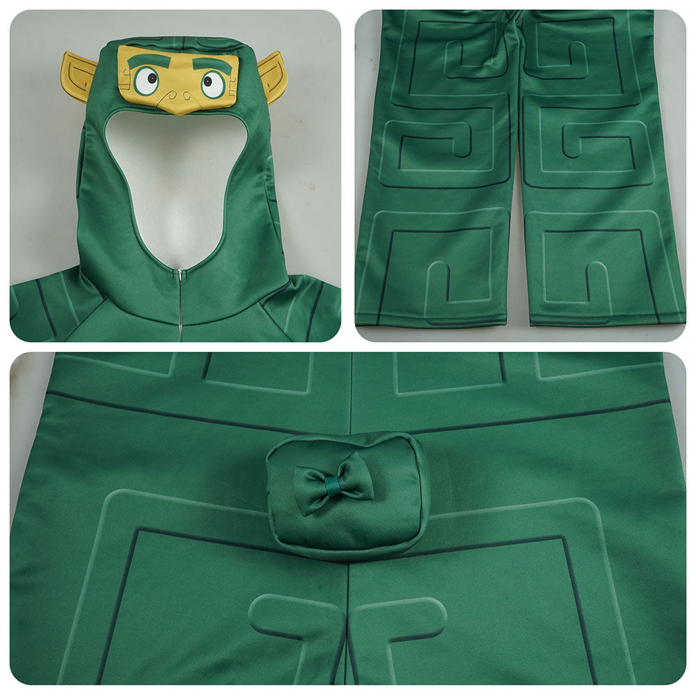 Movie Ne Zha 2 Costume Jiejie Shou Cosplay Jumpsuit