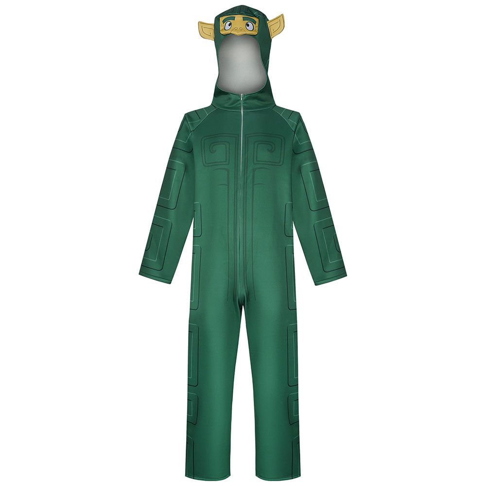 Movie Ne Zha 2 Costume Jiejie Shou Cosplay Jumpsuit