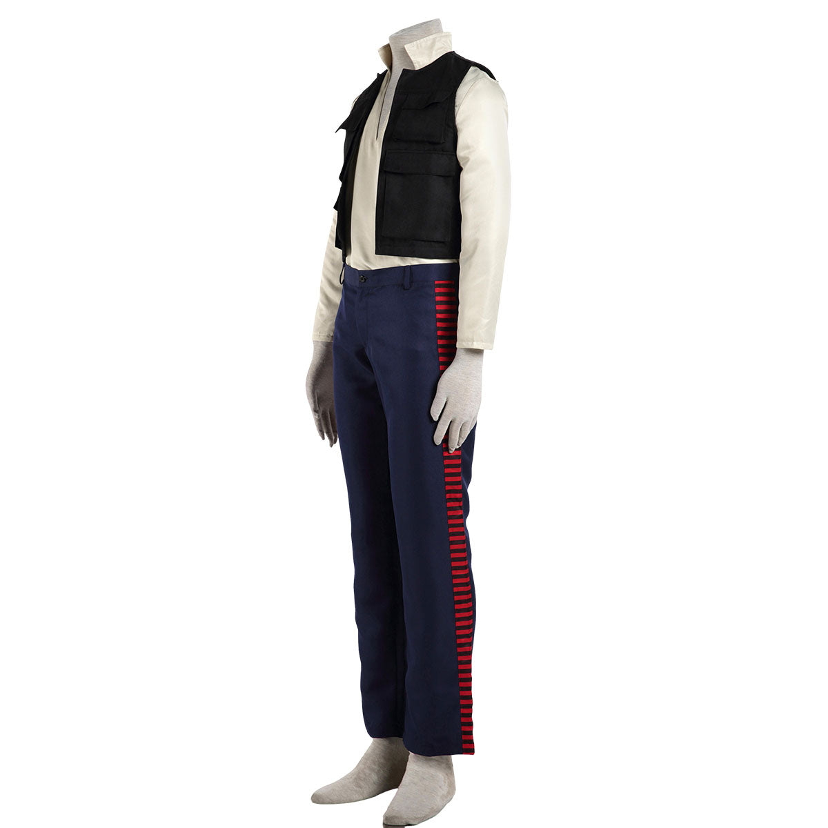 Star Wars Cosplay Han Solo Costume Outfit Kit