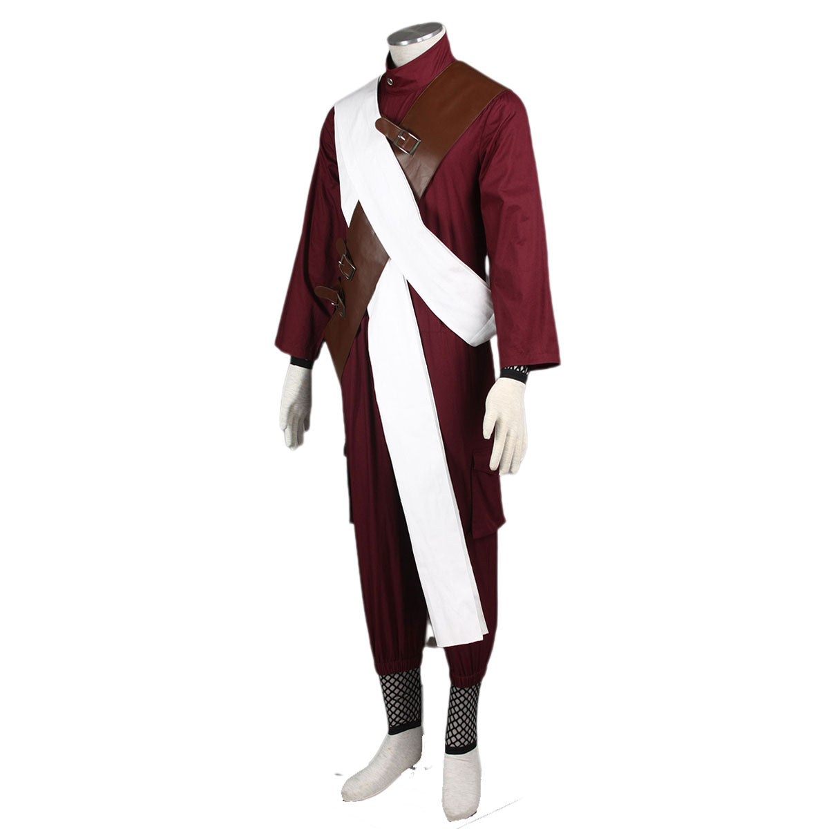 Anime Naruto Gaara Saving Sasuke Cosplay Costume full Outfit Kit