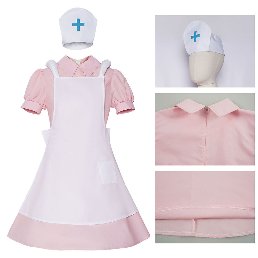 Pokemon Costume Nurse Joy Cosplay full Outfit Kit