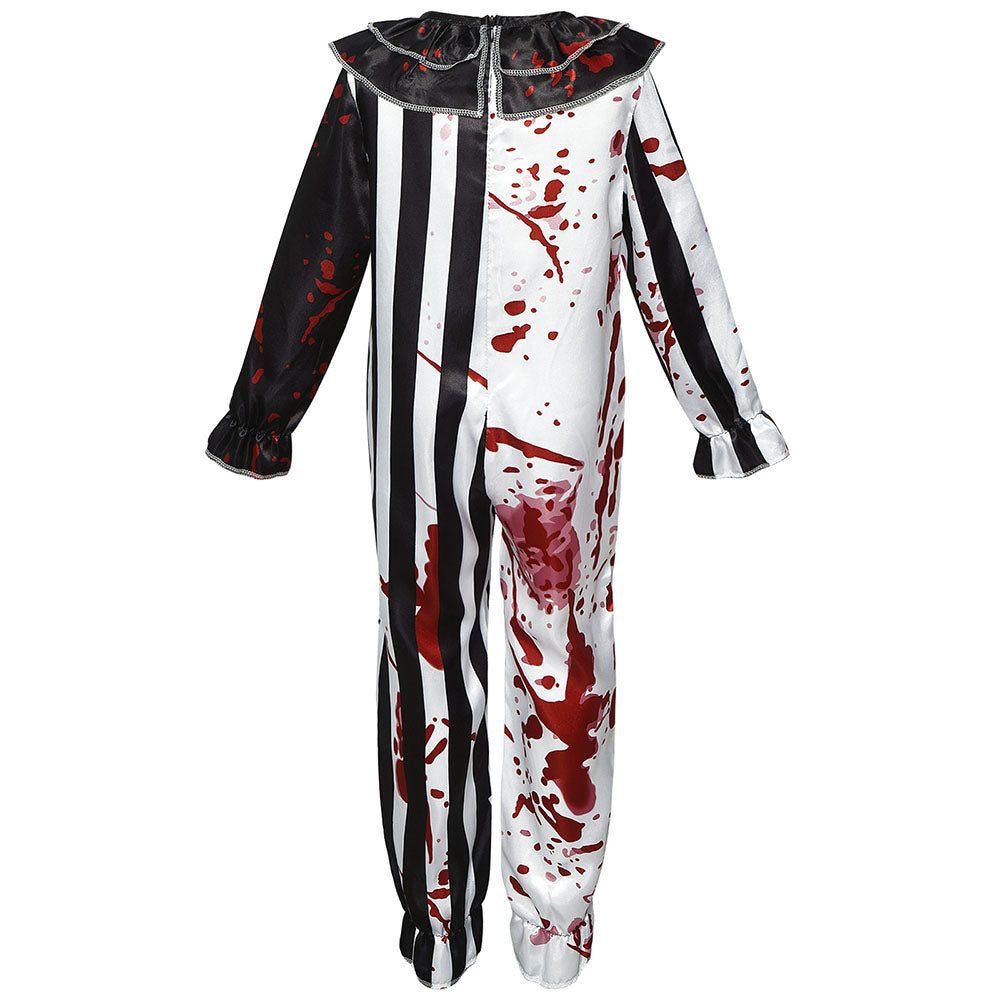 Terrifier Costumes Joker Bloody Cosplay outfit Costume Kit with Mask for Men and Kids