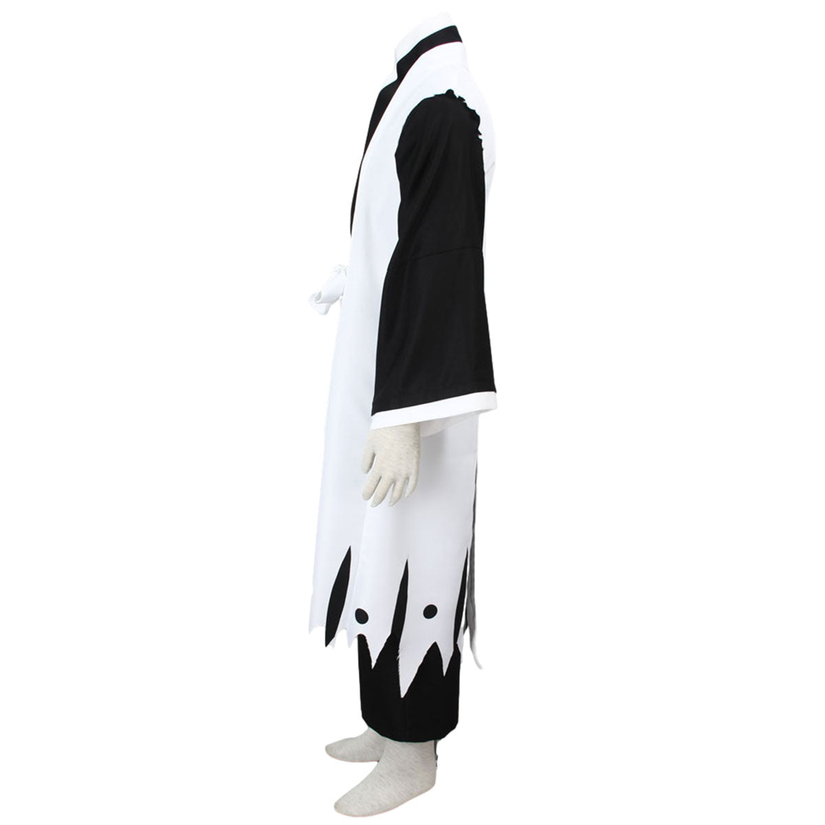 Anime Bleach 11th Division Captain Zaraki Kenpachi Cosplay Costume Full Outfit Kit