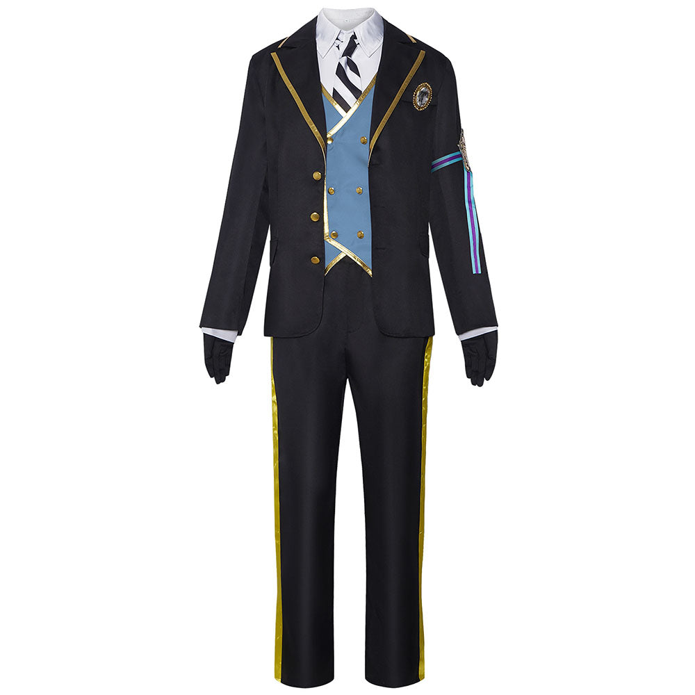 Disney Twisted-Wonderland Costume Floyd Leech Cosplay Uniform Kit