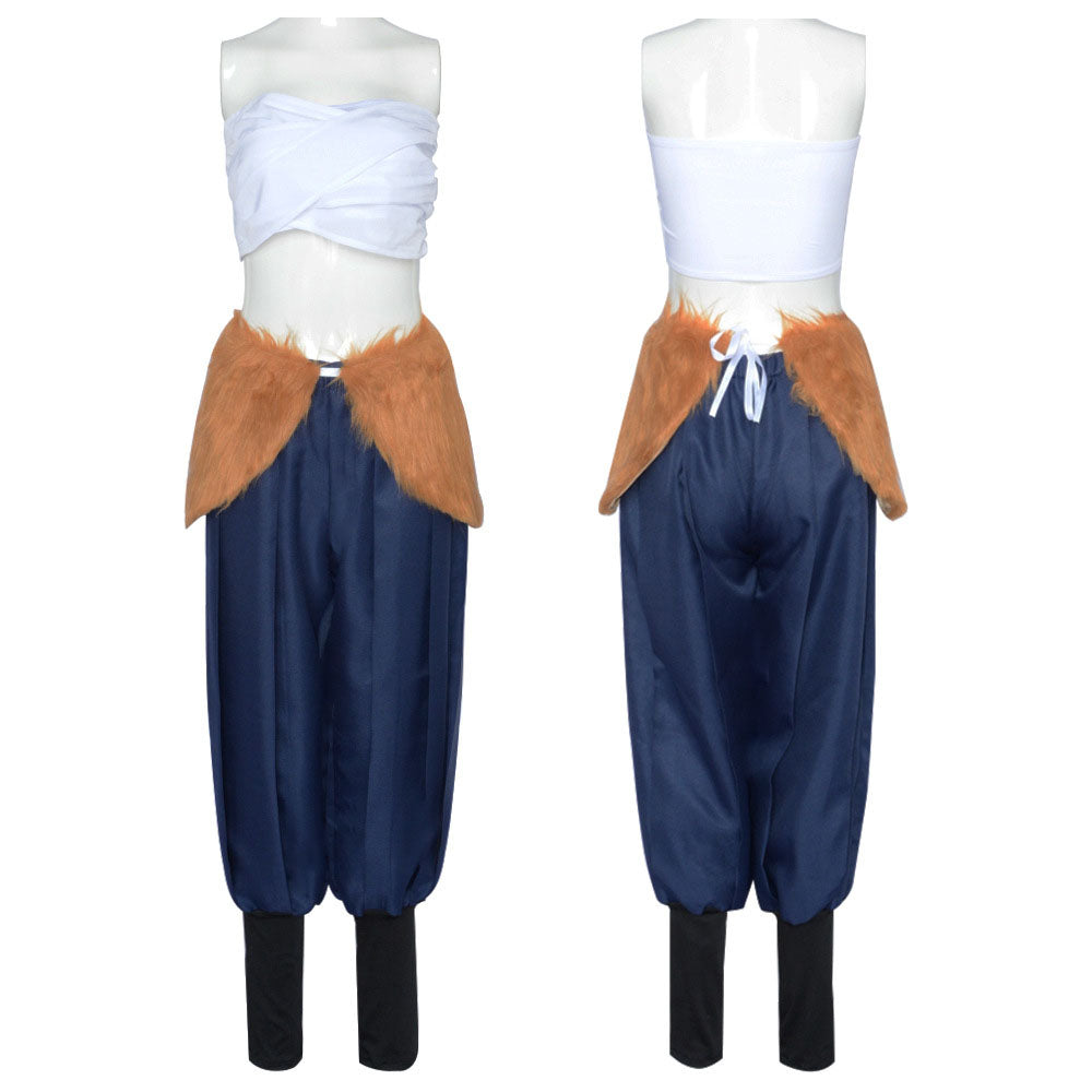 Demon Slayer Costume Hashibira Inosuke Female Cosplay full Outfit Costume Kit