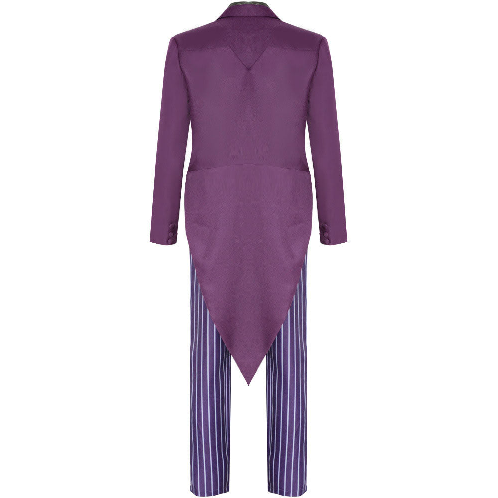 Mortal Kombat 11 Costume the Joker Cosplay Purple Outfit Costume Kit