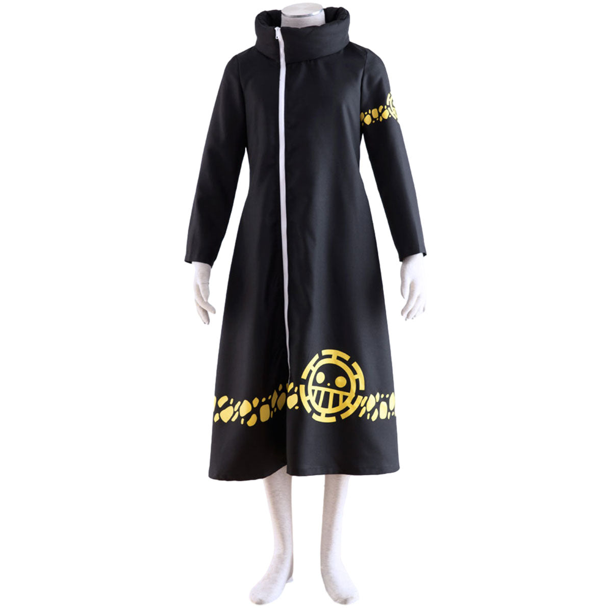 Anime One Piece Trafalgar Law Cosplay Costume Robe with Hat