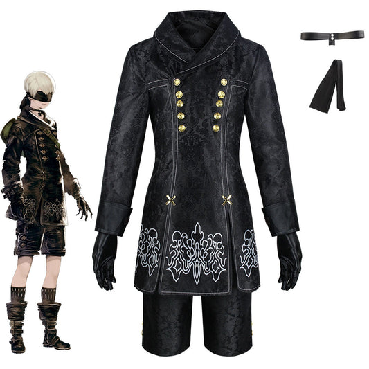 NieR:Automata Costume YoRHa No.9 Type S Cosplay full Outfit Costume Kit