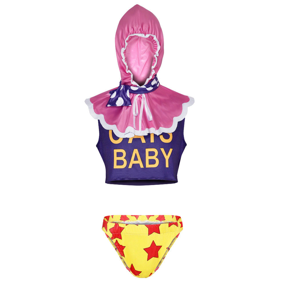 One Piece Costume Senor Pink Cosplay full Outfit Costume Kit