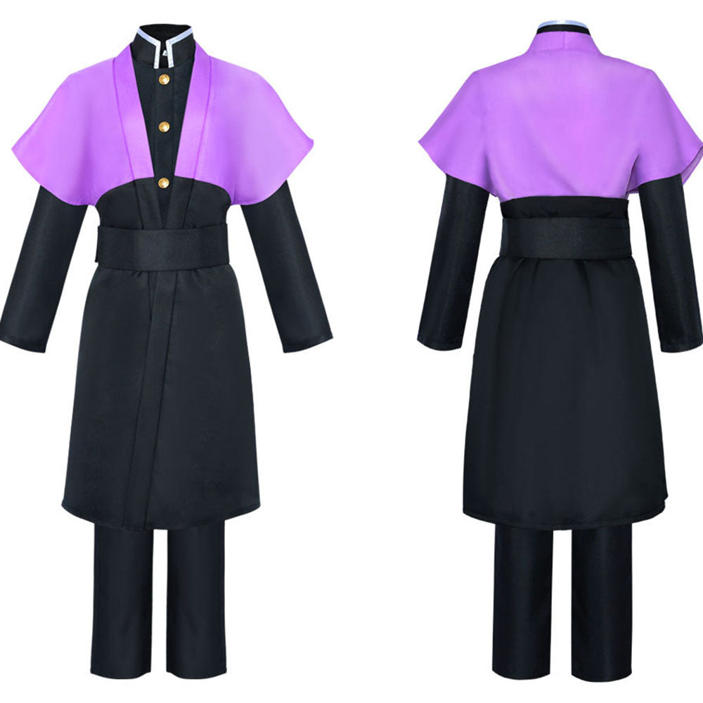 Demon Slayer Costume Shinazugawa Genya Cosplay full Outfit Costume Kit