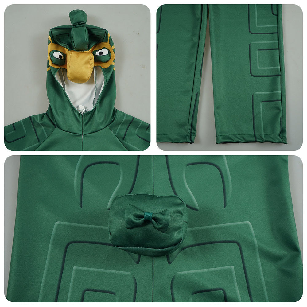 Movie Ne Zha 2 Costume Jiejie Shou Cosplay Jumpsuit for Men and Kids