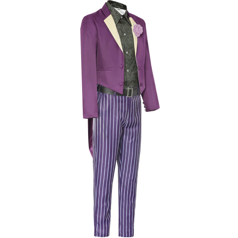 Mortal Kombat 11 Costume the Joker Cosplay Purple Outfit Costume Kit