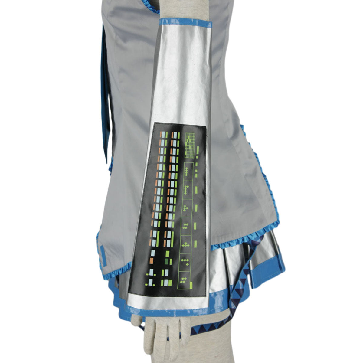 Vocaloid Costumes Yuki Snow Miku Cosplay Dress Kit with Accessories