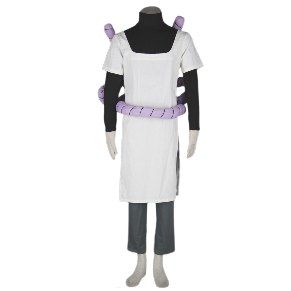 Naruto Shippuden Orochimaru Cosplay Costume Outfit Kit for Men and kids