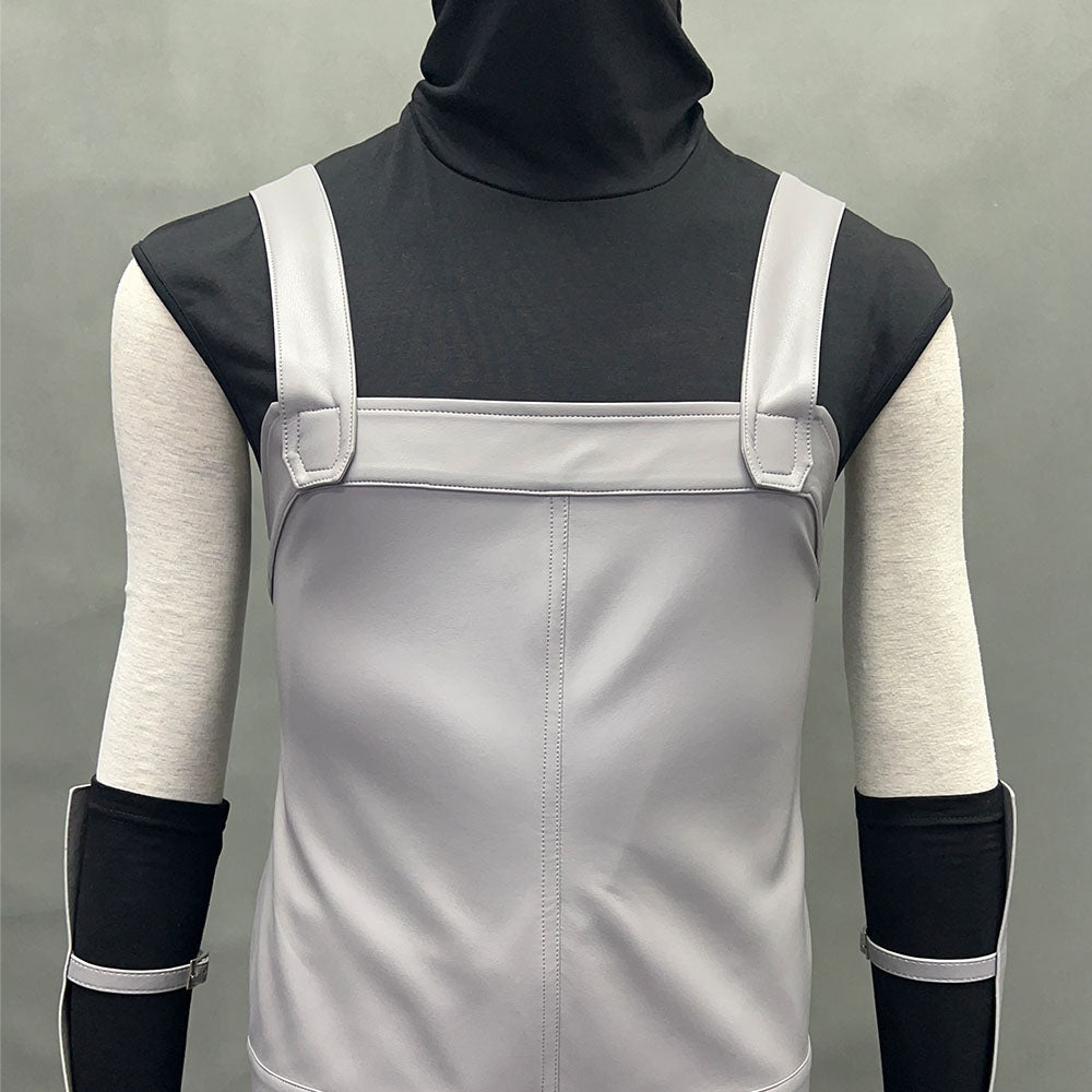 Anime Naruto Anbu Hatake Kakashi Costume Mask Shirt Gray full Outfits Kit