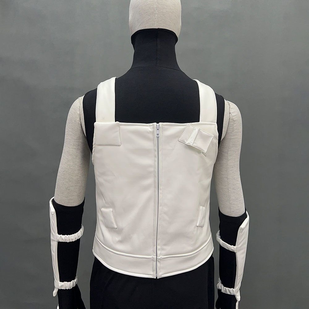 Anime Naruto Shippuden Hatake Kakashi Anbu Costume Mask Shirt White full Outfits Kit