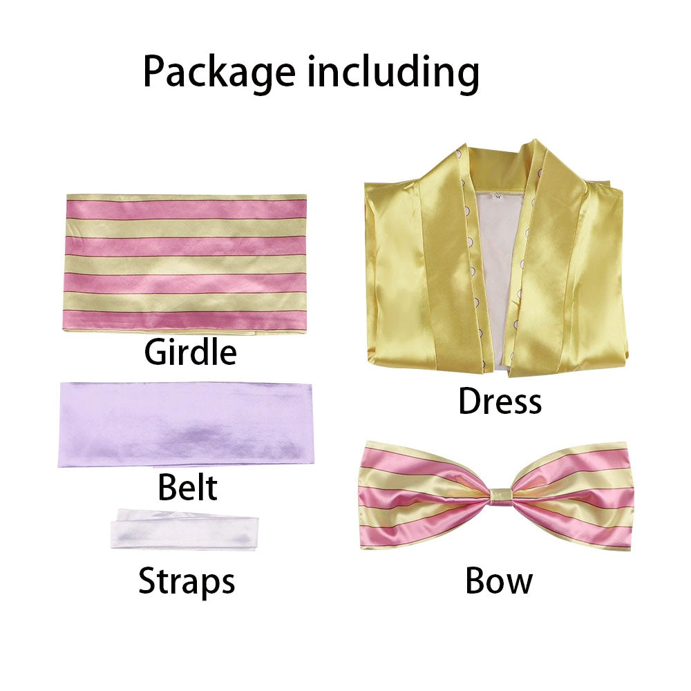 Anime One Piece Costume Kikunojo Cosplay Dress Kit