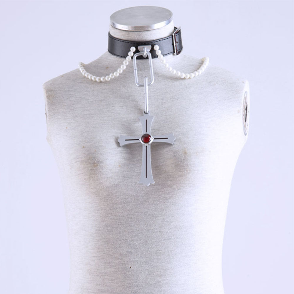 Anime Rosario+Vampire Moka Akashiya Costumes Necklace