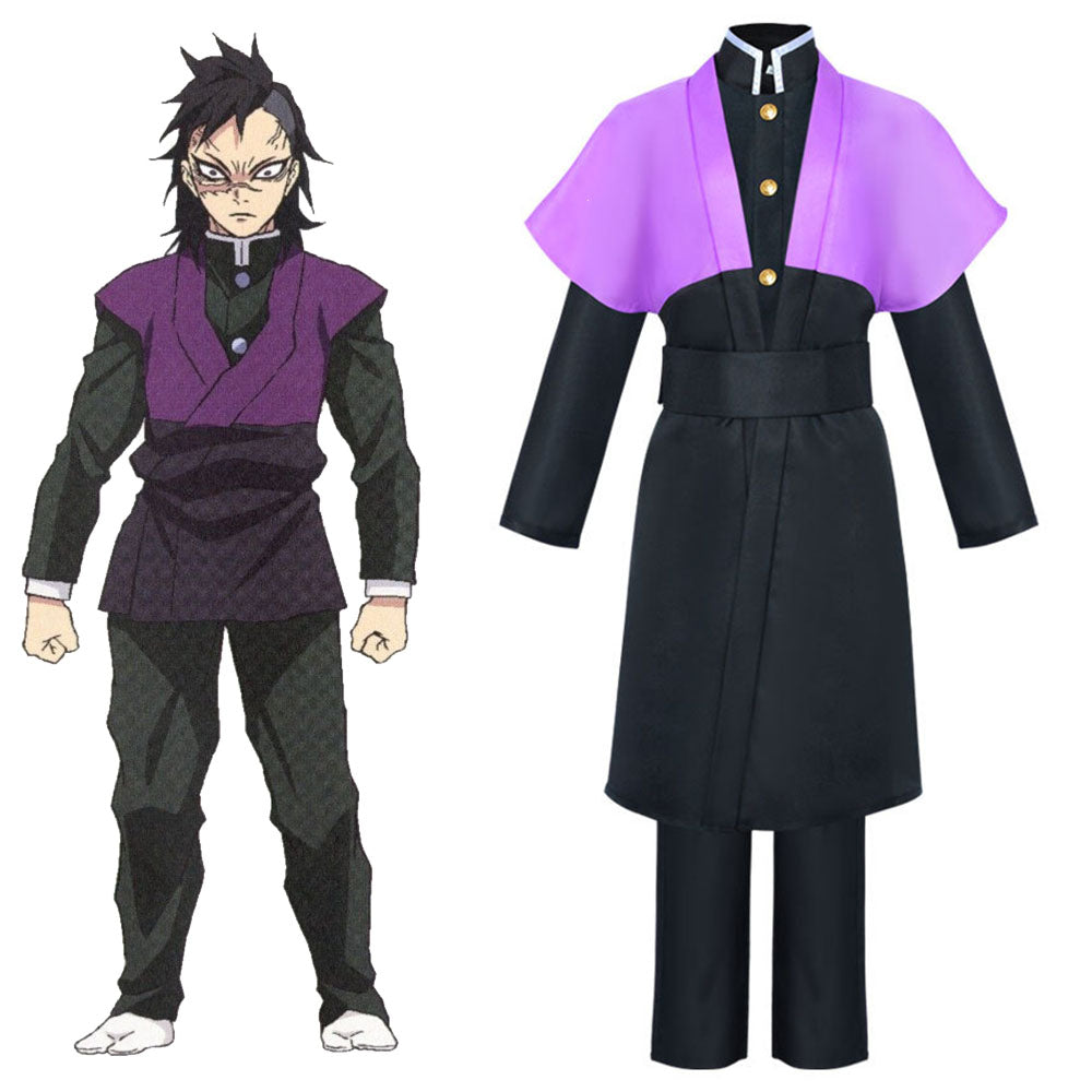 Demon Slayer Costume Shinazugawa Genya Cosplay full Outfit Costume Kit