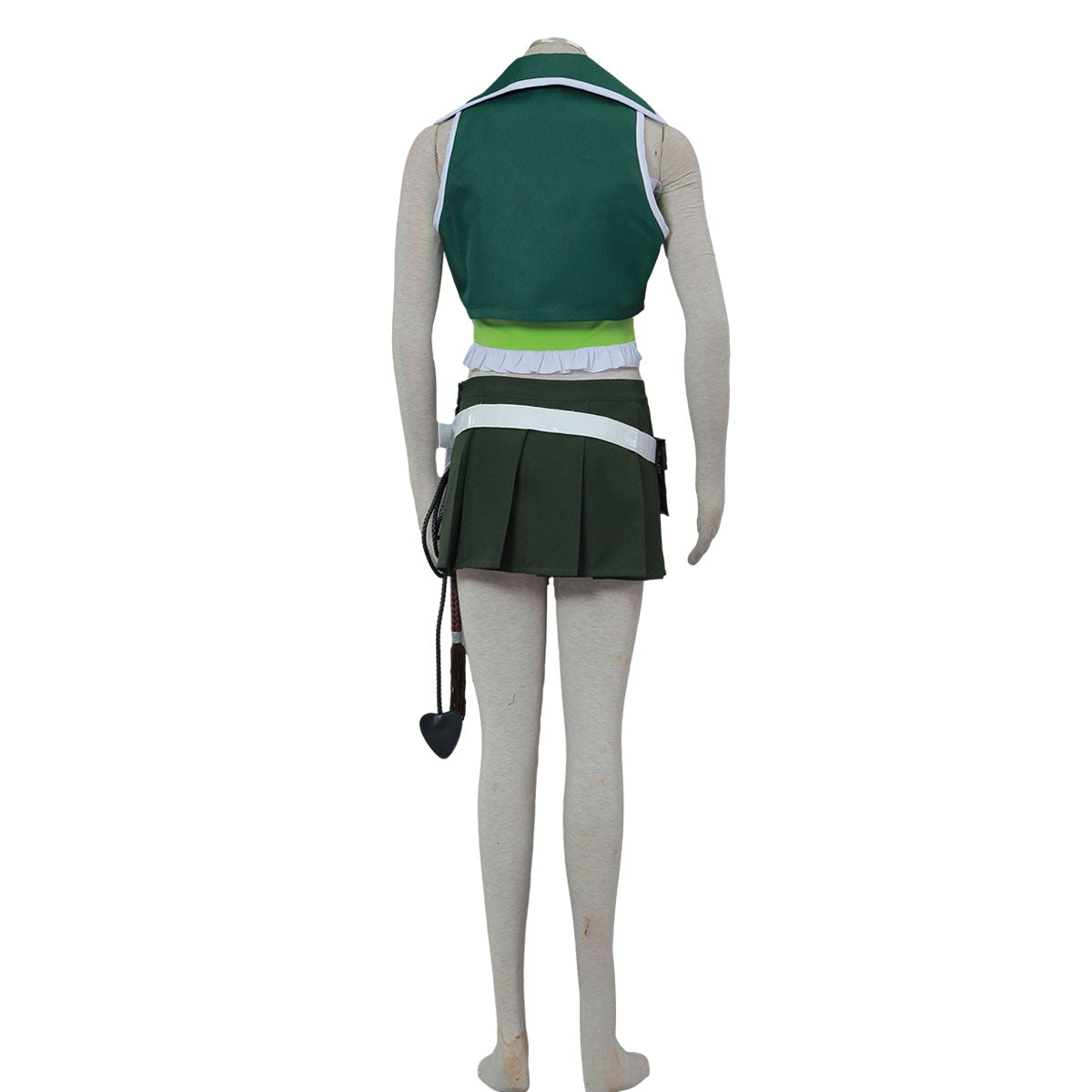Fairy Tail Costume Lucy Heartfilia Cosplay Green Outfit Kit with Eridanus