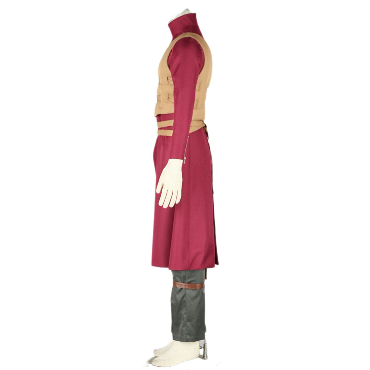 Anime Naruto Shippuden Gaara Cosplay Costume Outfit Kit