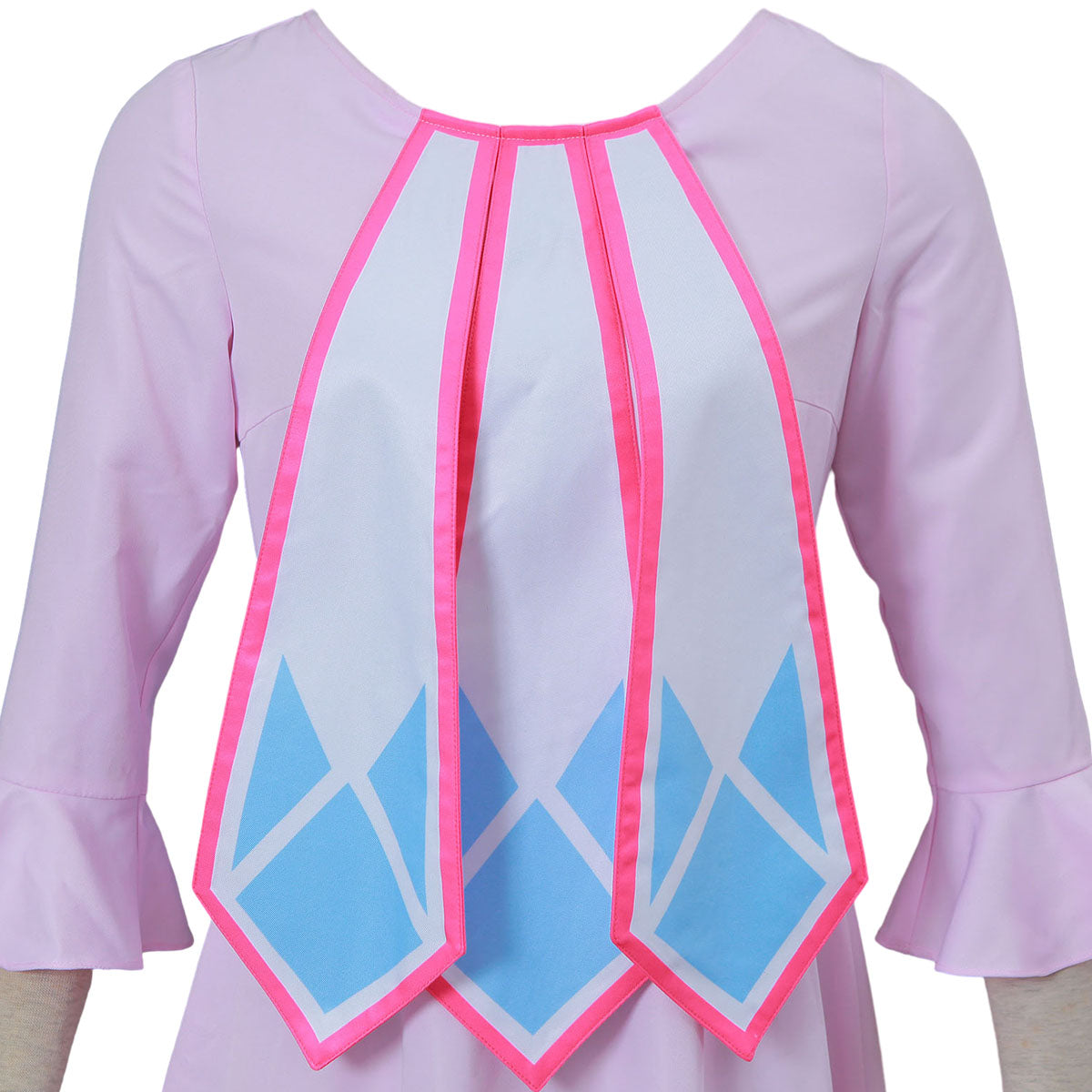 Fairy Tail Costume Mavis Vermillion The First Guild Master Cosplay Pink Dress Kit