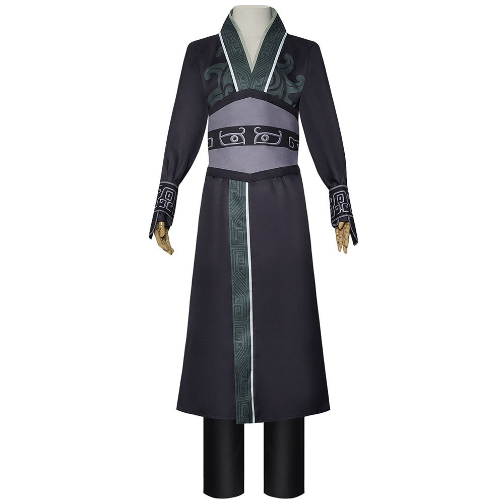 Movie Ne Zha 2 Costume Li Jing Cosplay Full Outfit Kit
