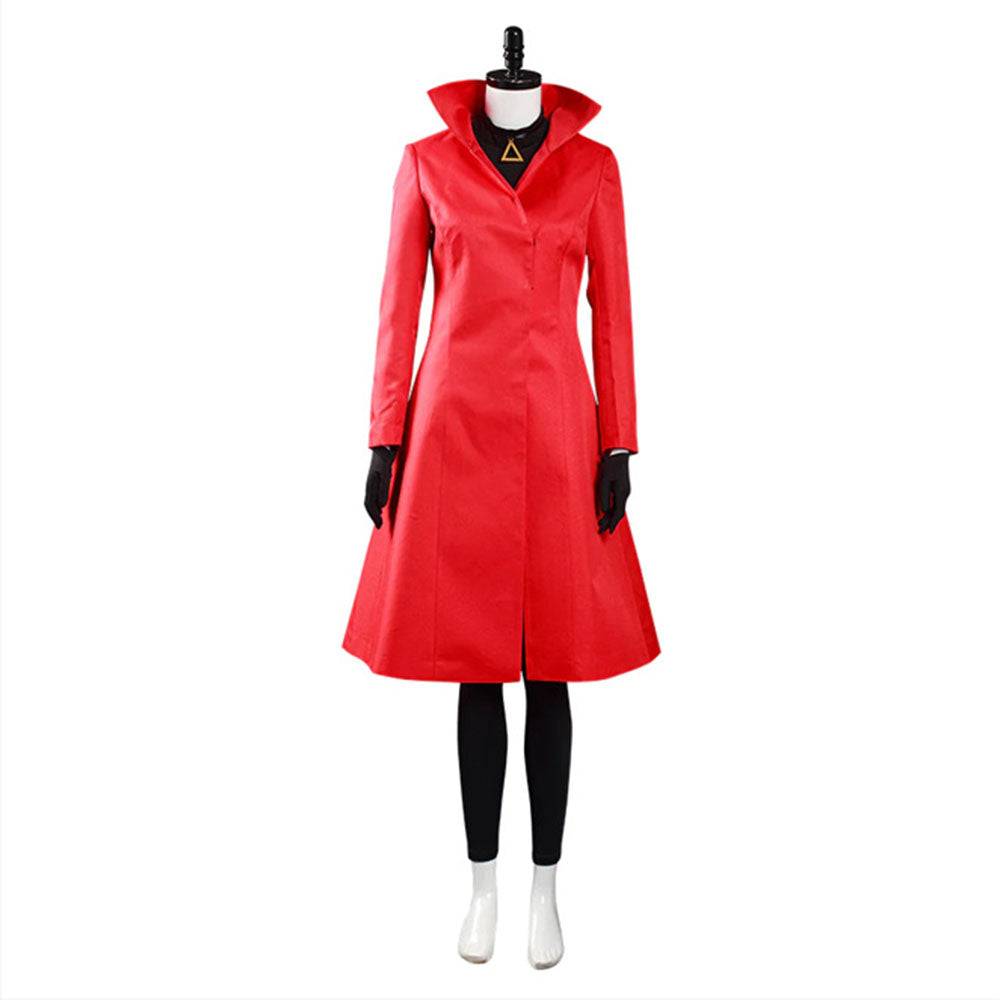 Carmen Cosplay Red Coat full outfit Costume Kit