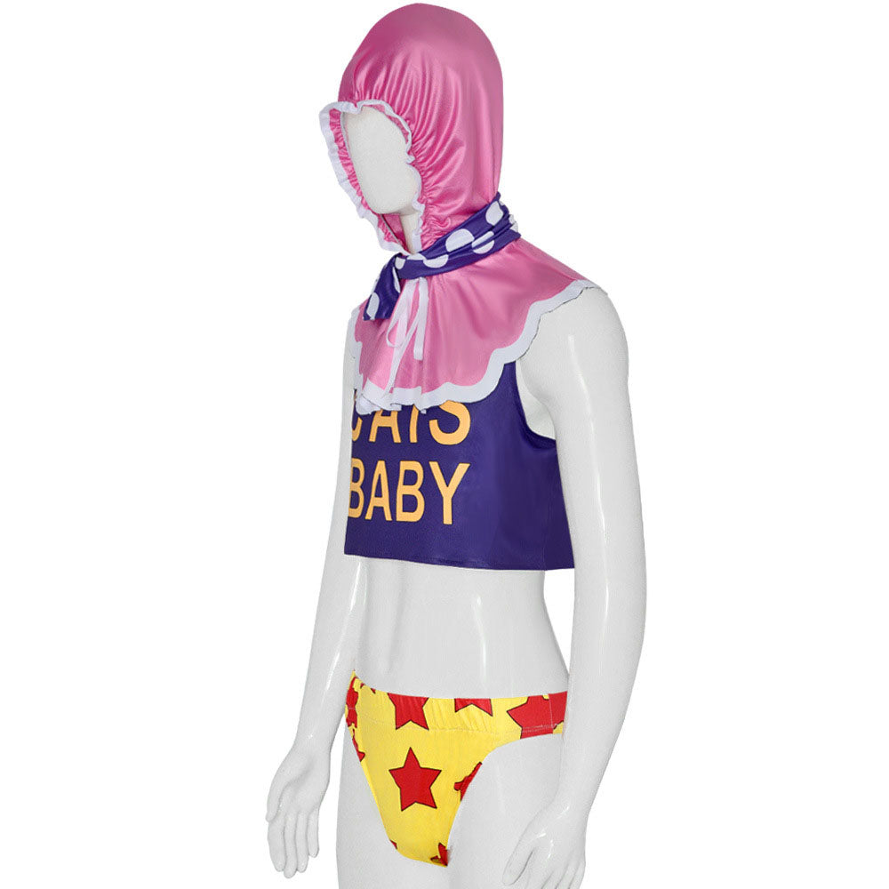 One Piece Costume Senor Pink Cosplay full Outfit Costume Kit