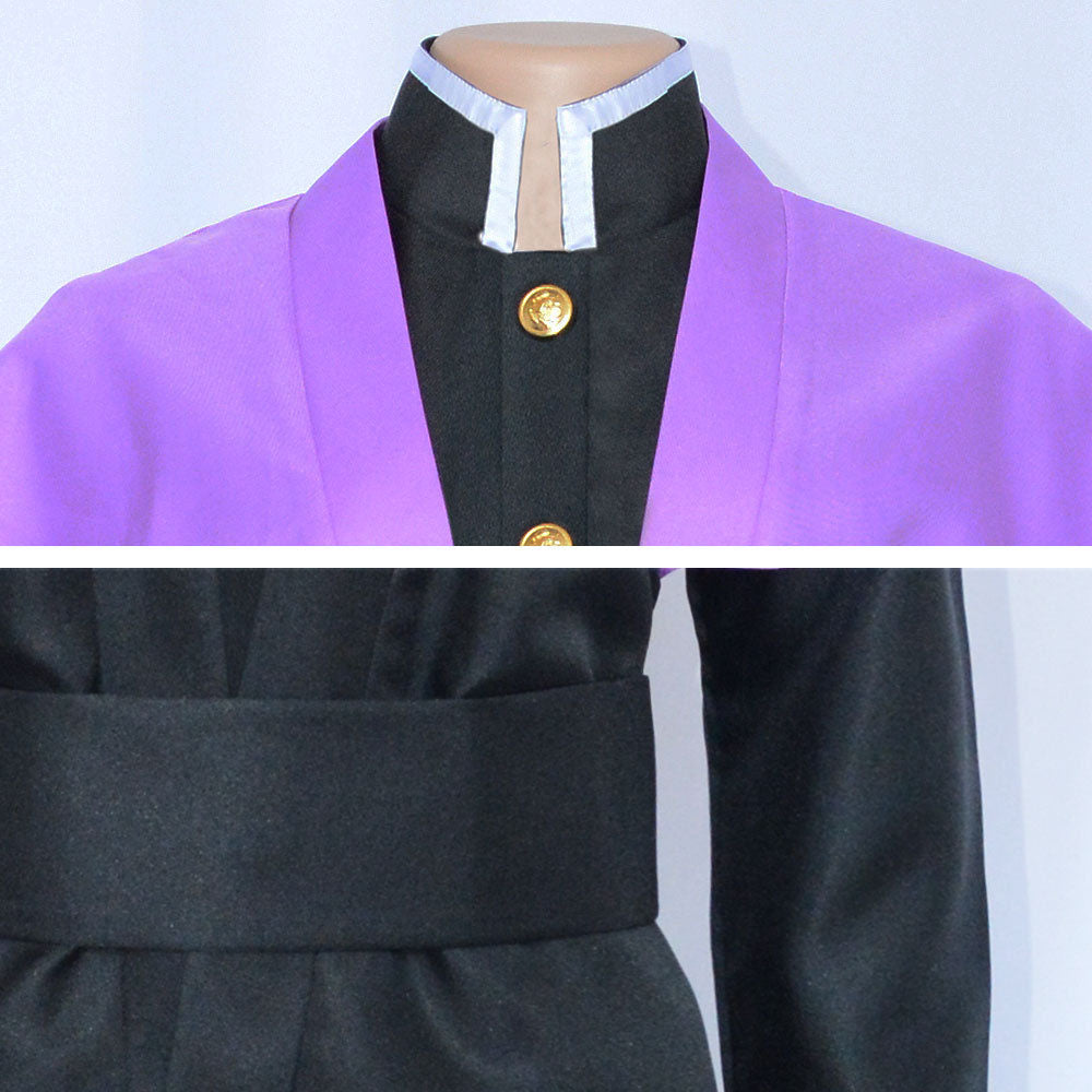 Demon Slayer Costume Shinazugawa Genya Cosplay full Outfit Costume Kit