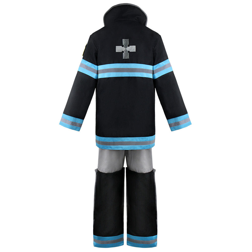 Fire Force Costume Shinra Kusakabe Cosplay Uniform outfit Costume Kit