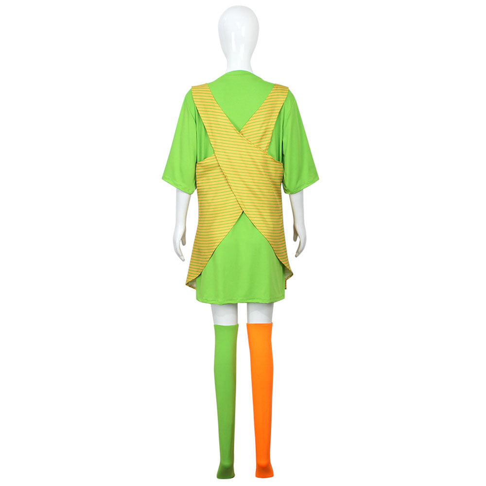 Pippi Longstocking Costume Pippi Cosplay full Outfit Costume Kit