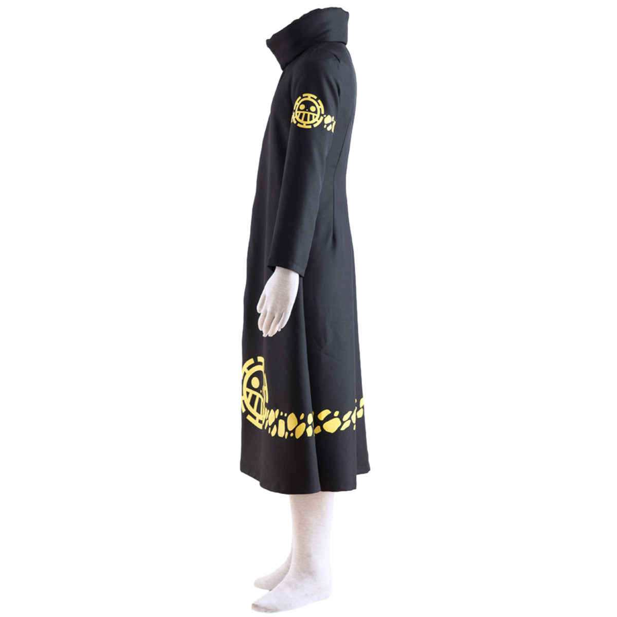 Anime One Piece Trafalgar Law Cosplay Costume Robe with Hat
