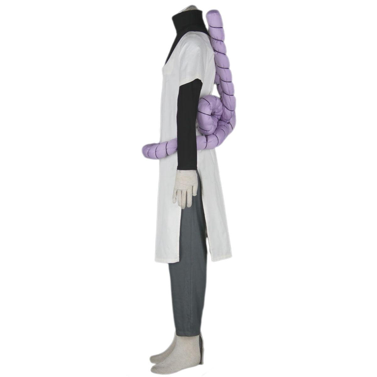 Naruto Shippuden Orochimaru Cosplay Costume Outfit Kit for Men and kids