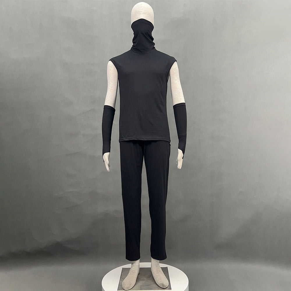 Anime Naruto Shippuden Hatake Kakashi Anbu Costume Mask Shirt Gray full Outfits Kit for Men and Kids