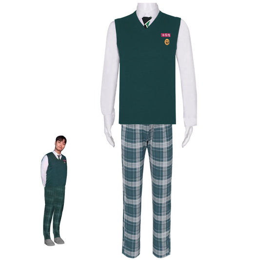 All of us are Dead Costume School Uniform for Men
