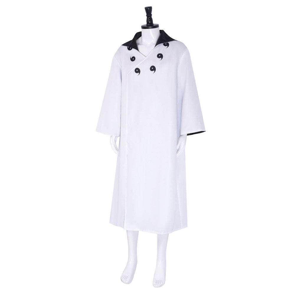 Naruto Costume Rikudo Sennin Ootutuki Hagoromo Cosplay Long Coat