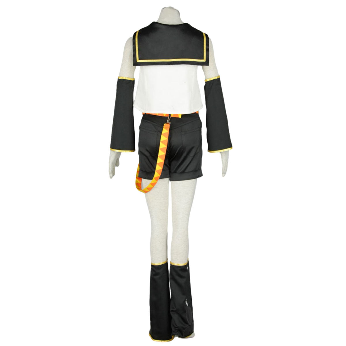 Vocaloid Costumes Kagamine Rin Cosplay Kit full Outfit with Accessories