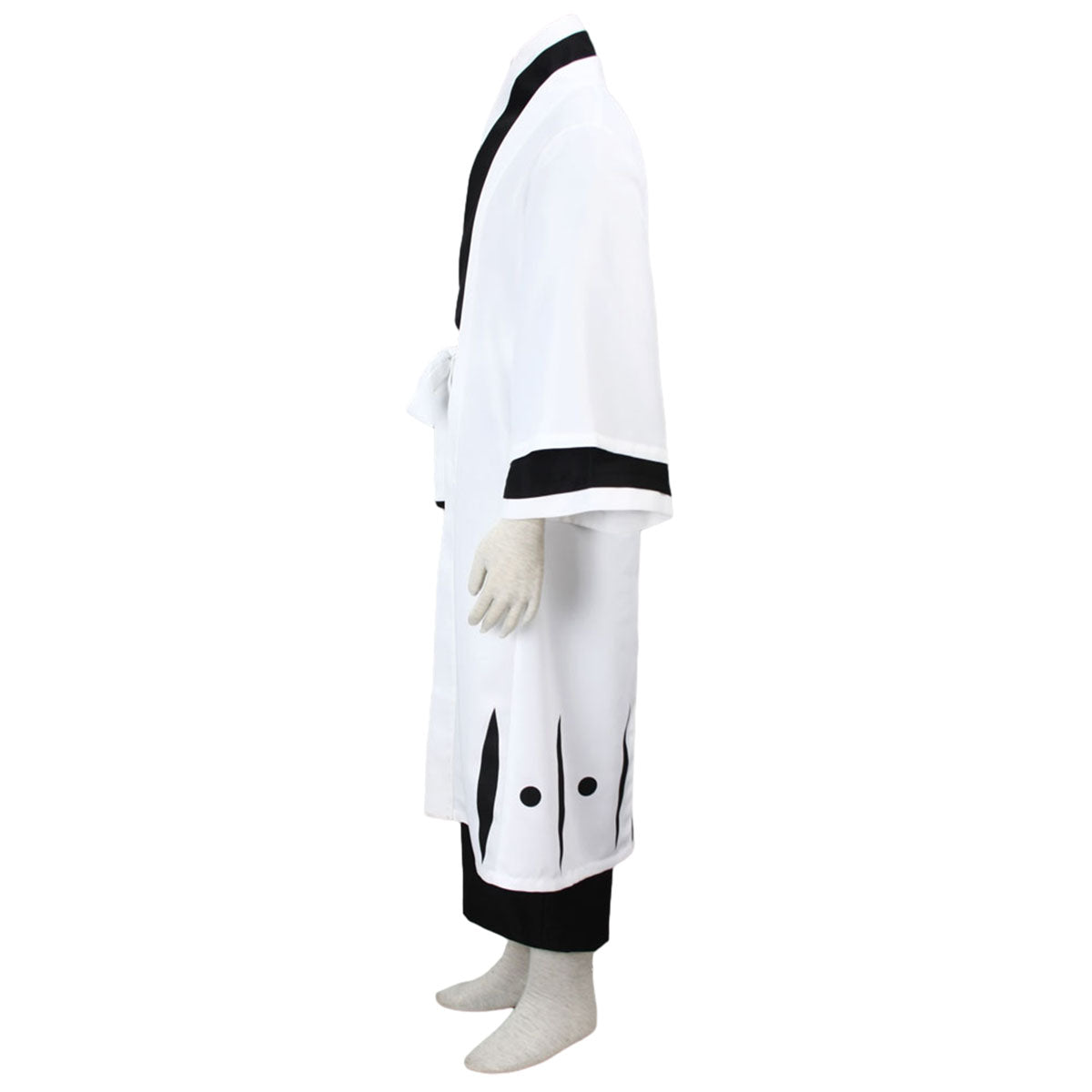 Anime Bleach 13th Division Captain Ukitake Juushirou Cosplay Costume Full Outfit Kit