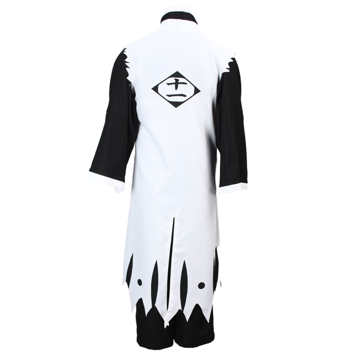 Anime Bleach 11th Division Captain Zaraki Kenpachi Cosplay Costume Full Outfit Kit